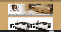 Desktop Screenshot of kumode.lv